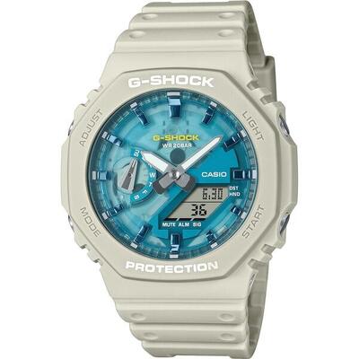 Herenhorloge casio ga-2100as-5aer, quartz, 45mm, 20atm