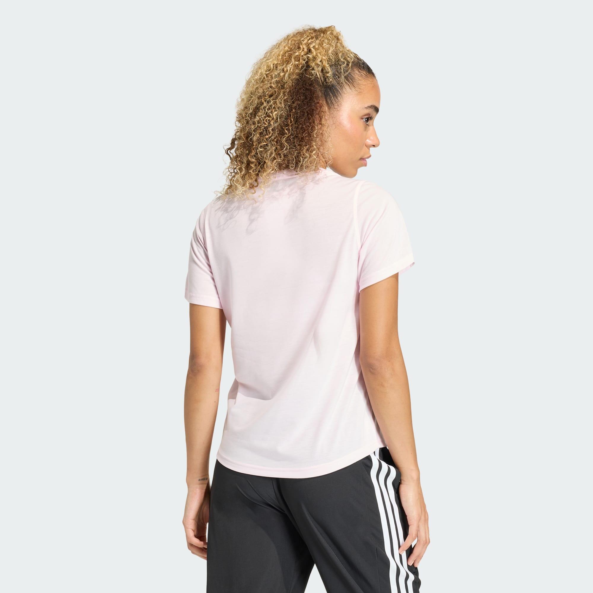 Camiseta de entrenamiento y escote hondo Essentials Minimal 3/7