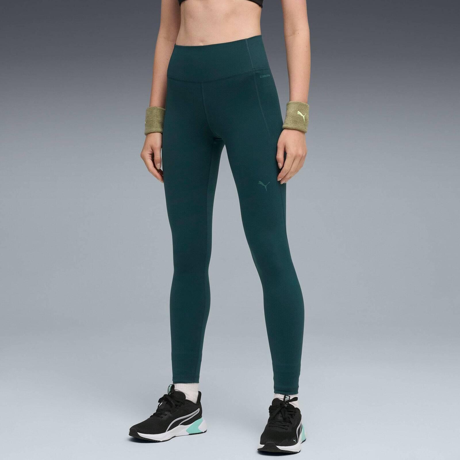 Meias-calças Puma W Cloudspun Tight - Hw Fl, Azul, Mulheres 3/5