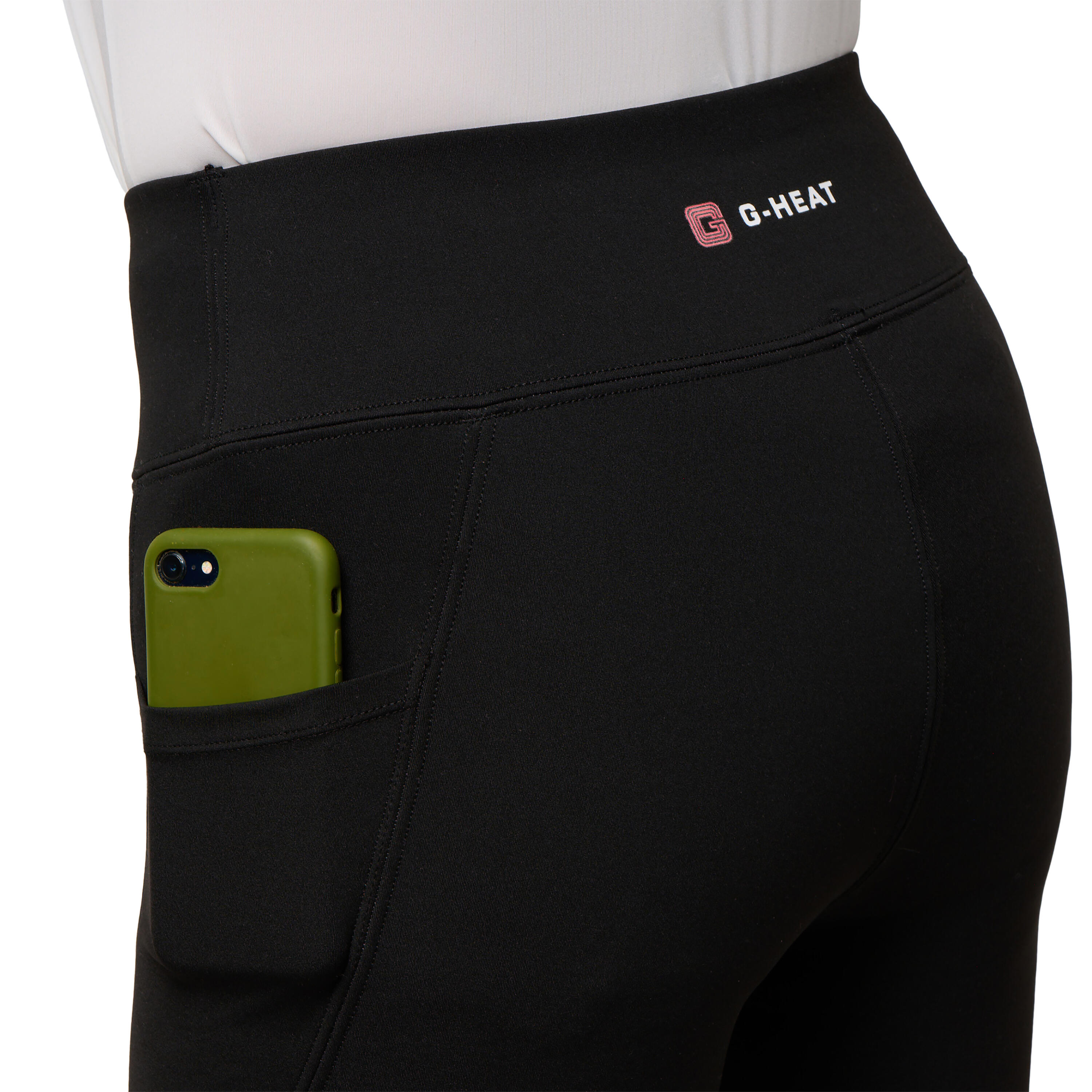 Leggings termici in pile da uomo con interno caldo ed elasticizzato 5/5