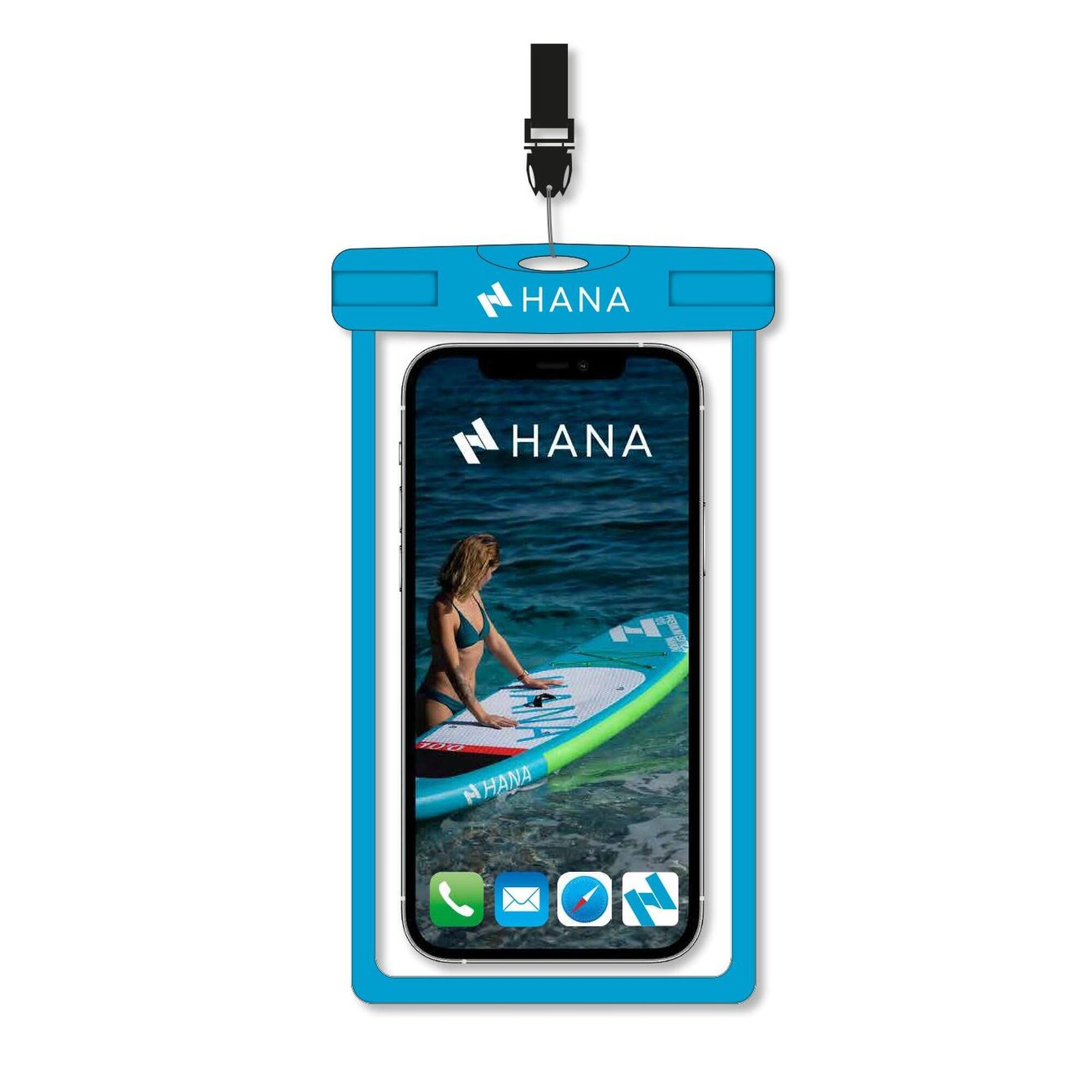 Hana Outdoors - Étui De Protection De Téléphone Portable Bleu - Pochette Étanche - Bleu - No Size - Decathlon