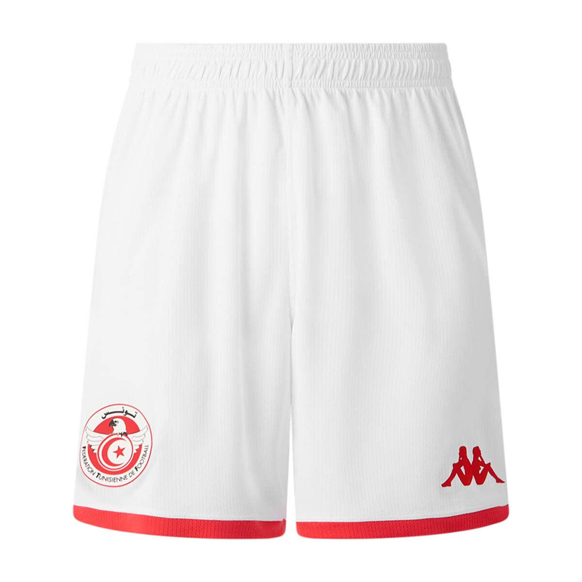 Kappa - Short Kombat Ryder Garçon Tunisie 25/26 - Short - Blanc - Decathlon