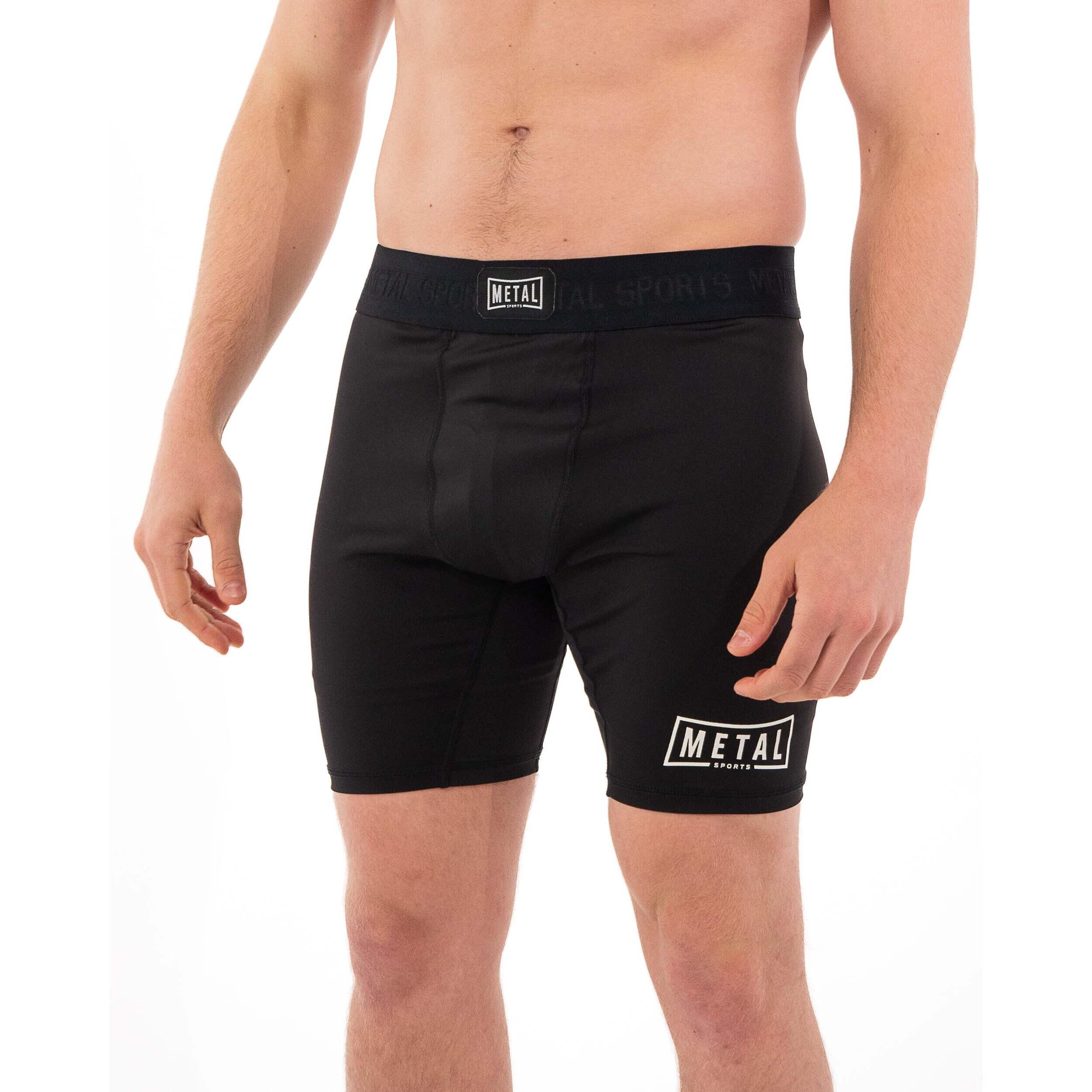 Metal Boxe - Short De Compression Metal Boxe - Short - Noir - Decathlon