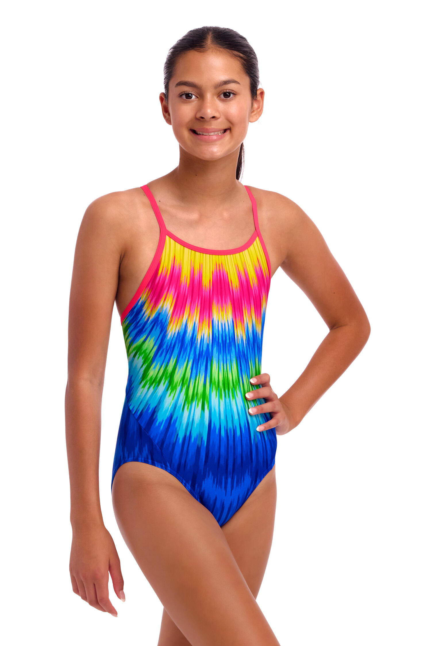 Funkita Meisjes Badpak Diamond Back Fly Time 3/5