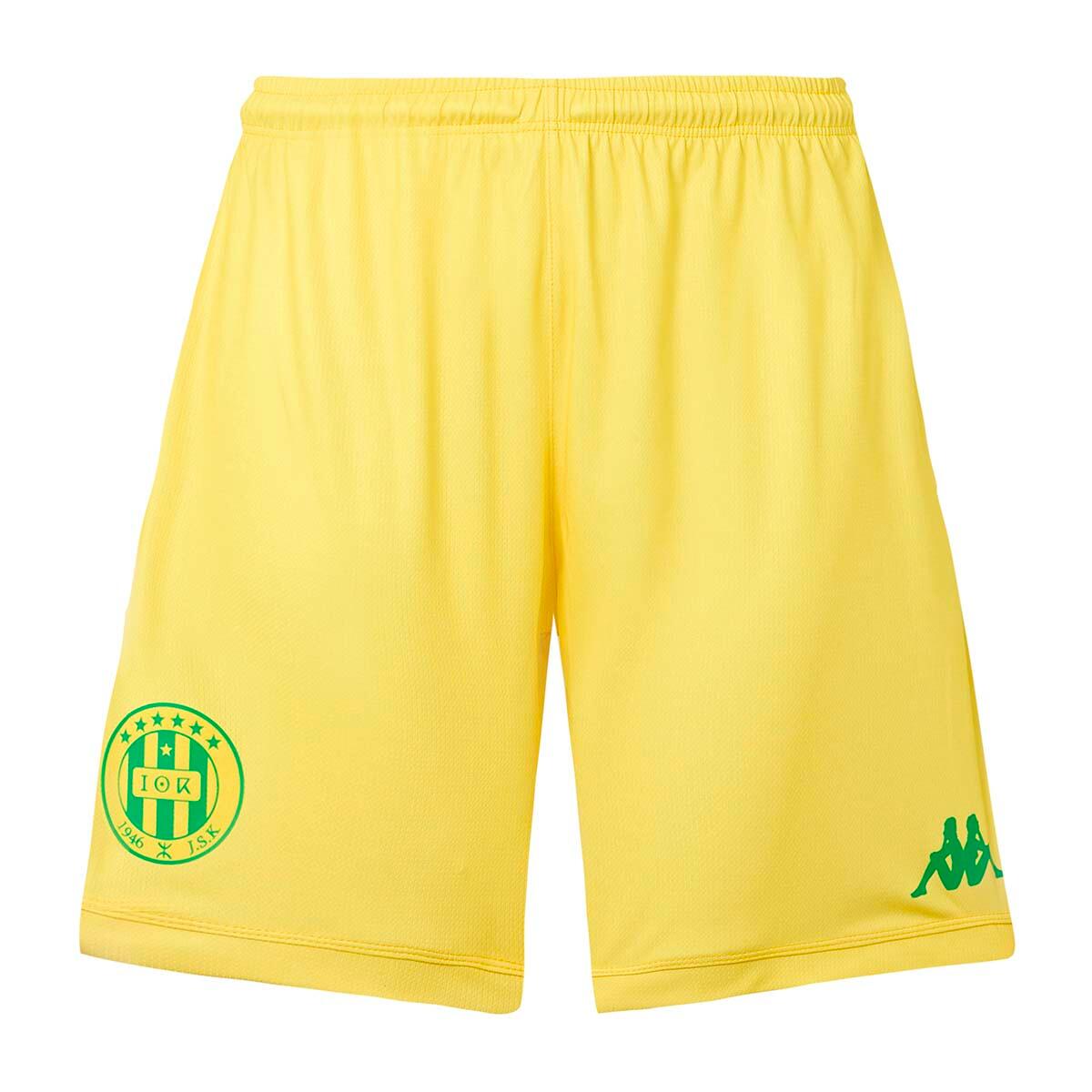 Kappa - Short Kombat Ryder Home Garçon Jsk 25/26 - Short - Jaune - Decathlon