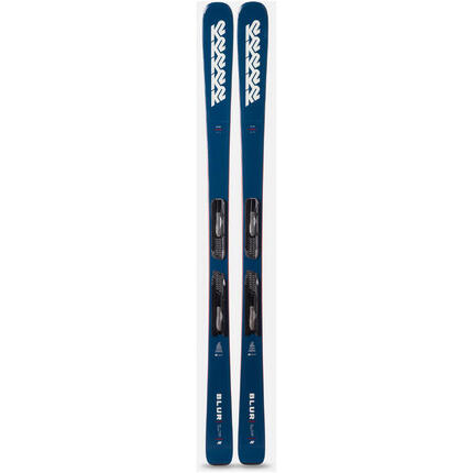 Narty męskie K2 BLUR 79 - M3 11 TCx light Quikclik black - anthracite SET