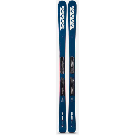 Narty męskie K2 BLUR 79 - M3 11 TCx light Quikclik black - anthracite SET