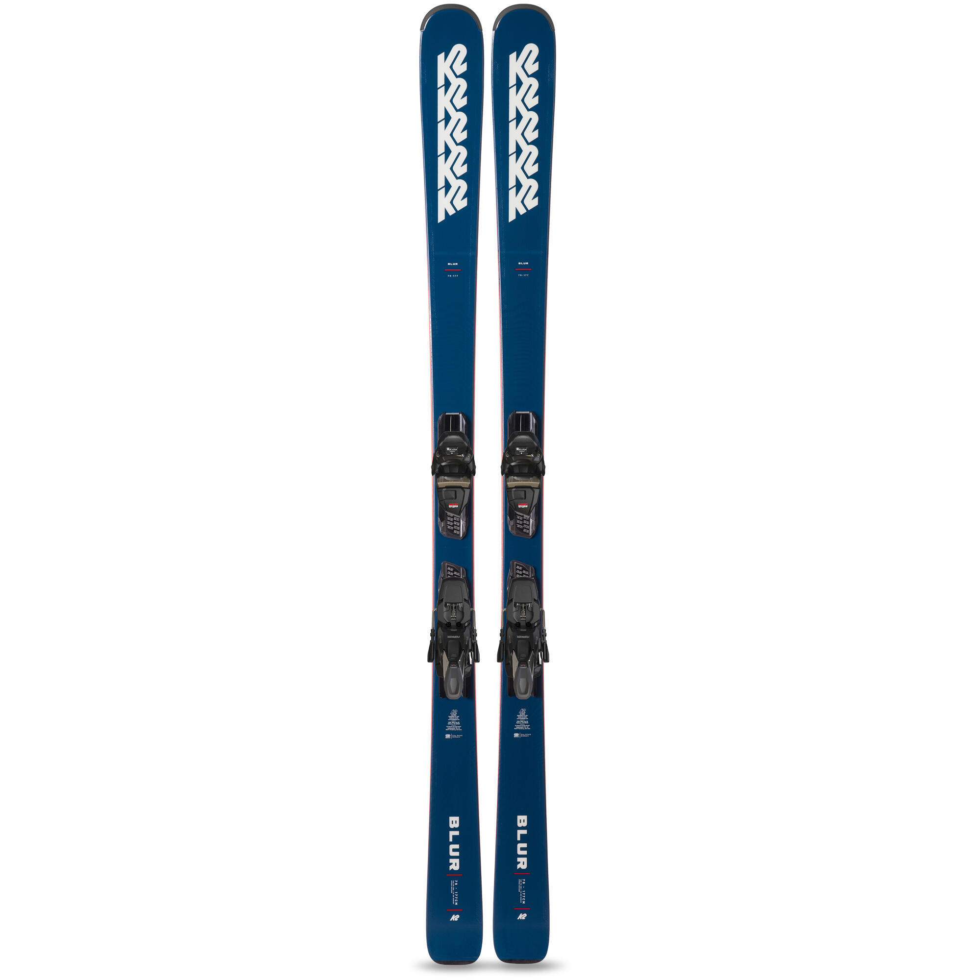K2 BLur 79 + M3 11 Compact QC Carve Ski's - 163cm - Blauw 2/7