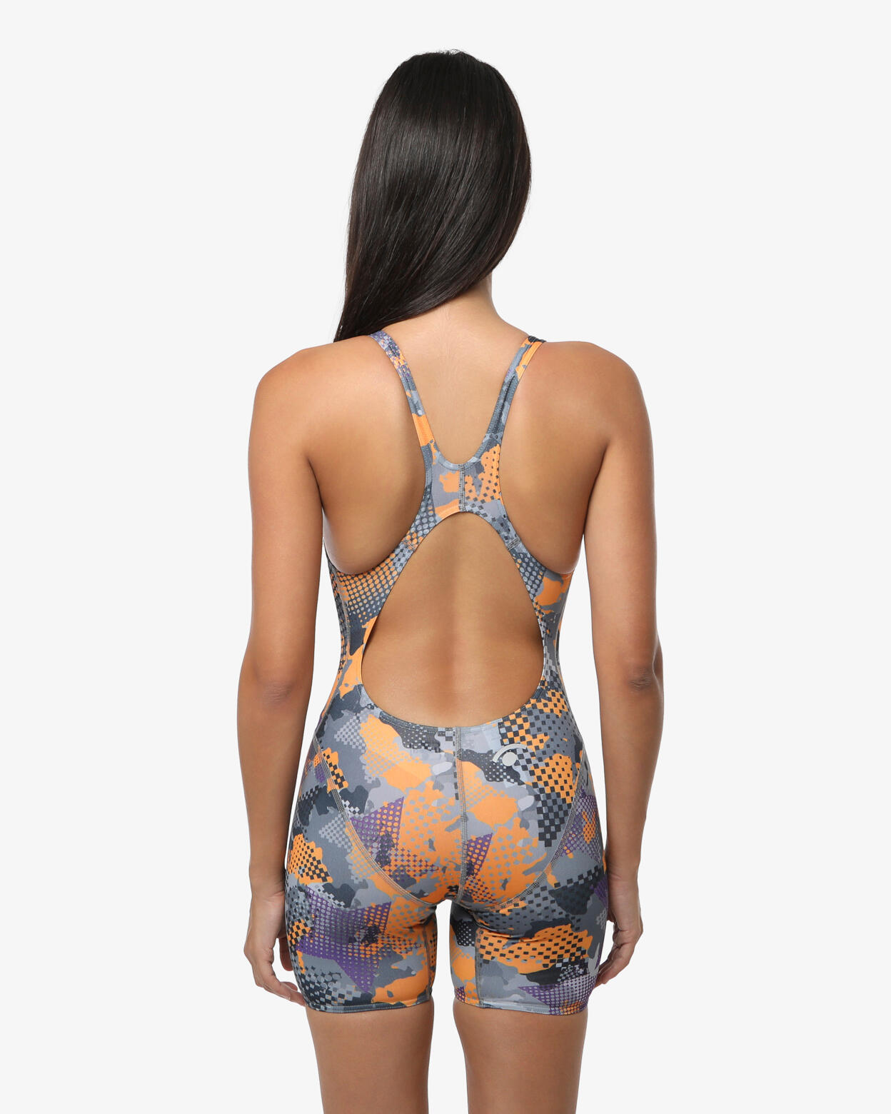 Traje de baño sintético morado para mujer 2/4