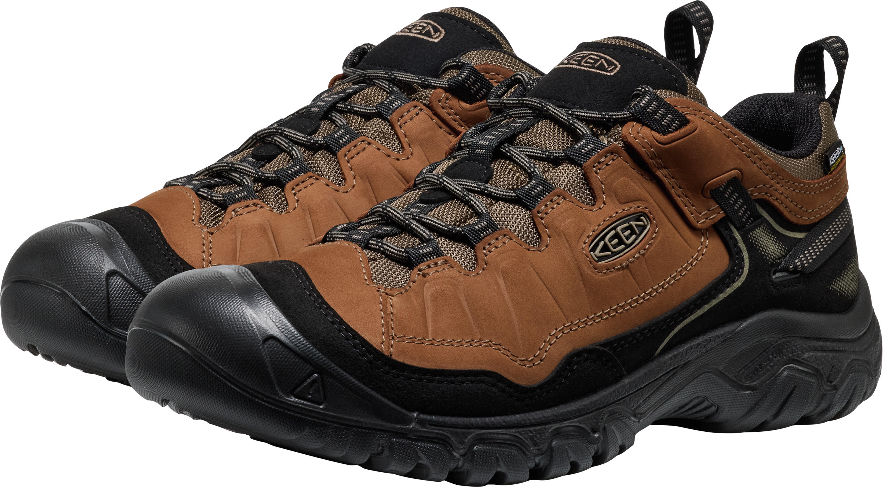 Heren TARGHEE IV WP M Wandelschoenen Bizon/Zwart 5/5