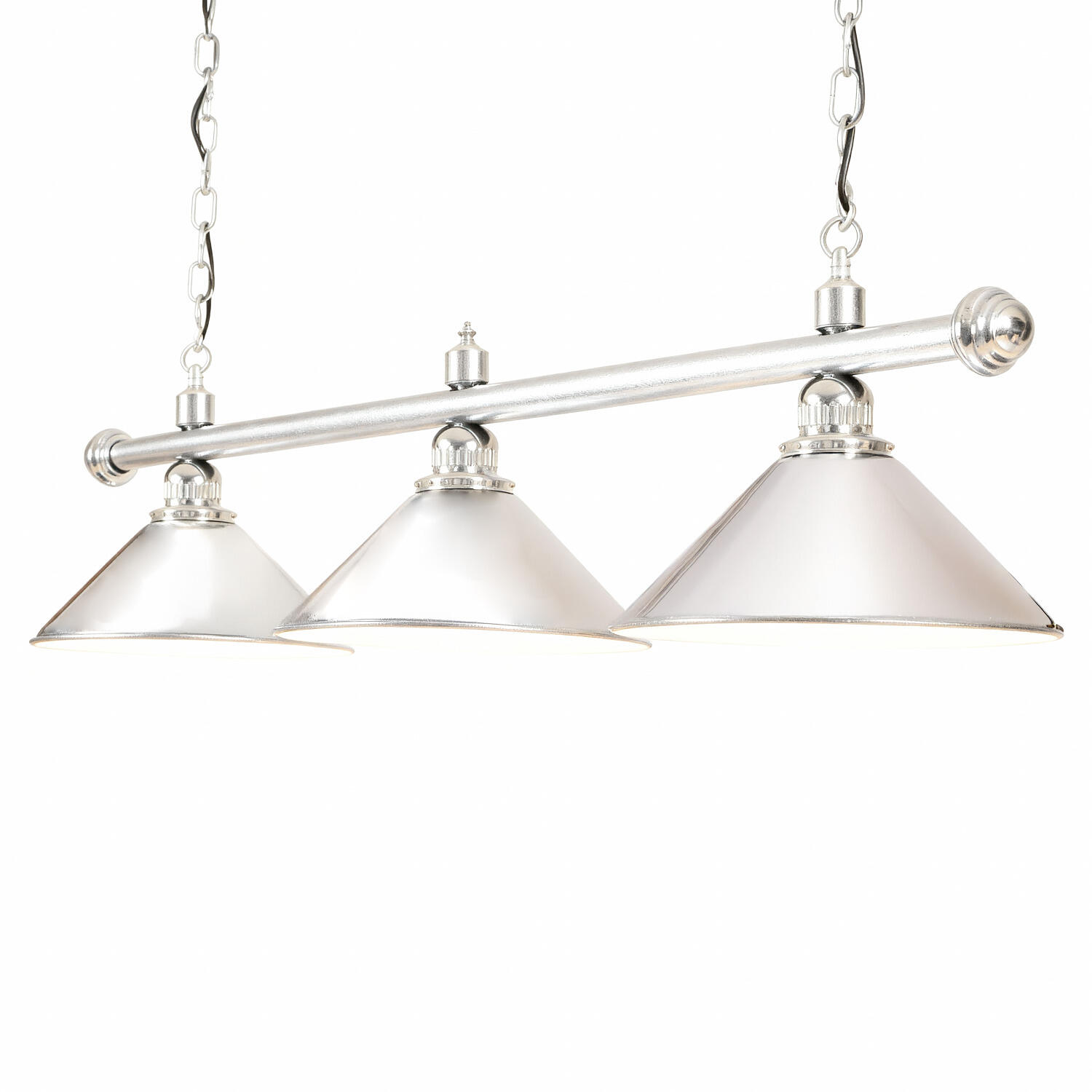 Billardlampe London Chrom Messing Chromfarben Billard Unisex 2/2