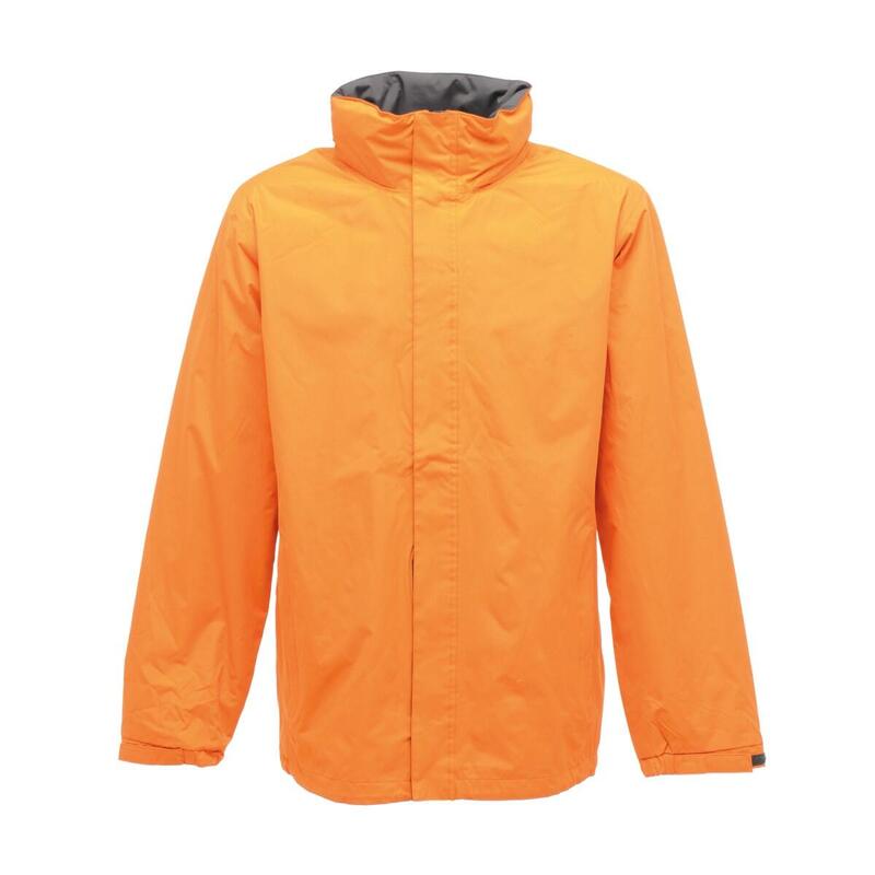 Mens Standout Ardmore Jacket (Waterproof & Windproof) (Sun Orange/Seal Grey)