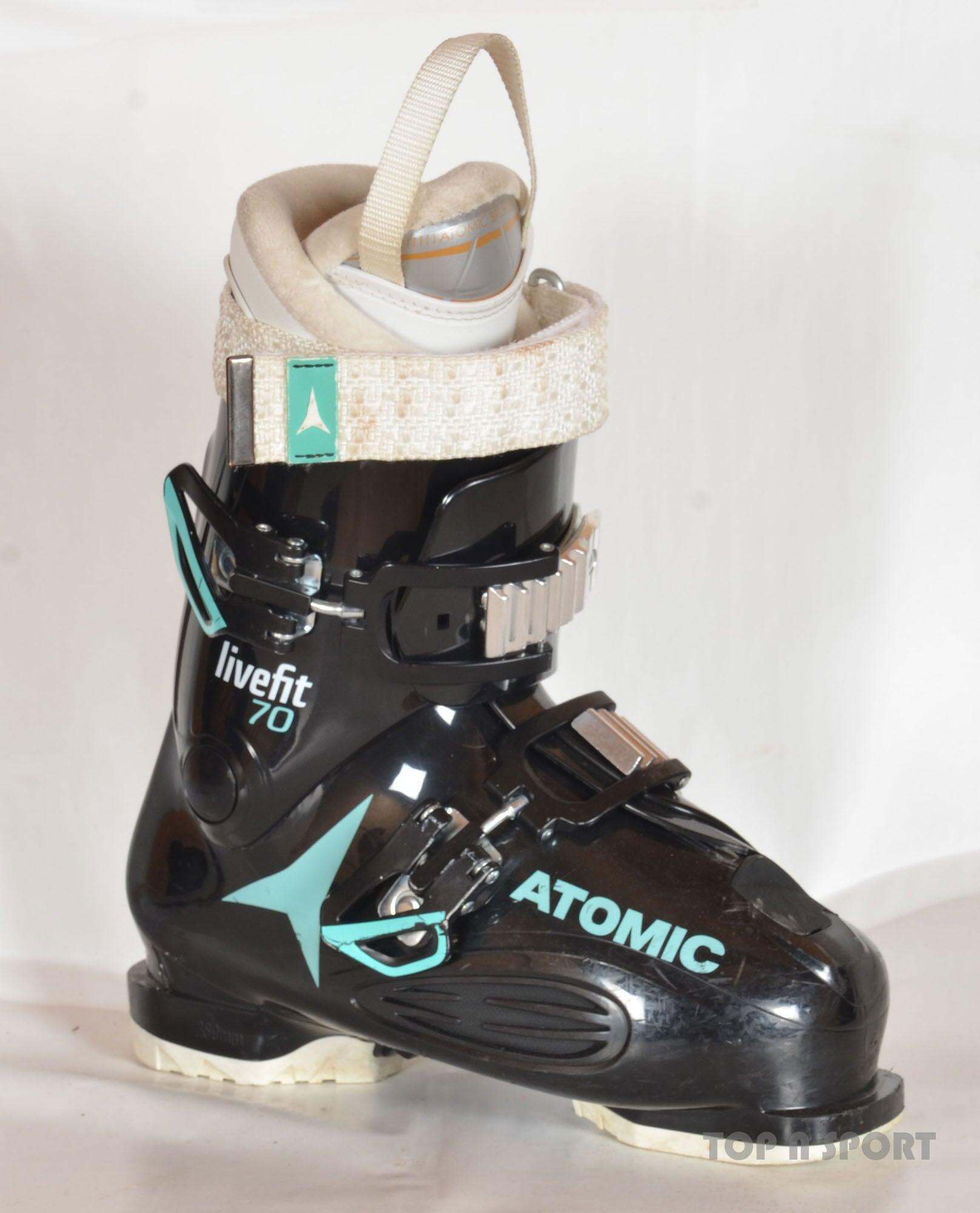 ATOMIC Atomic LIVEFIT 70 W black - chaussures de ski d'occasion  Femme