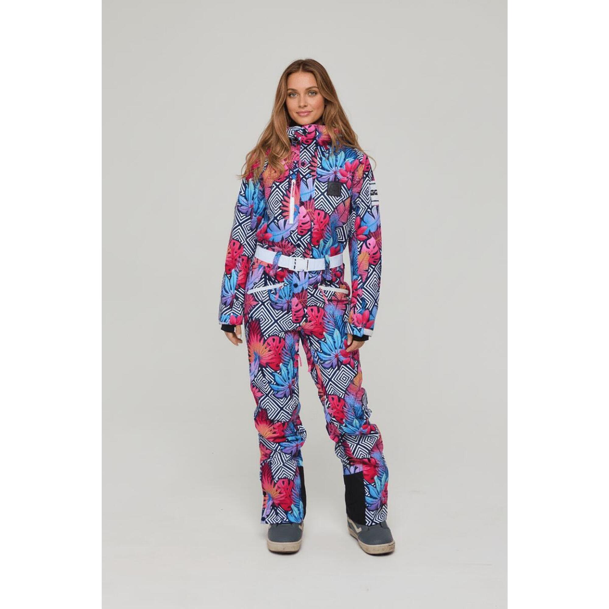 Oosc - Combinaison De Ski - Big Poppa Femme - Combinaison De Ski - Bleu|rose|vert|violet - Decathlon