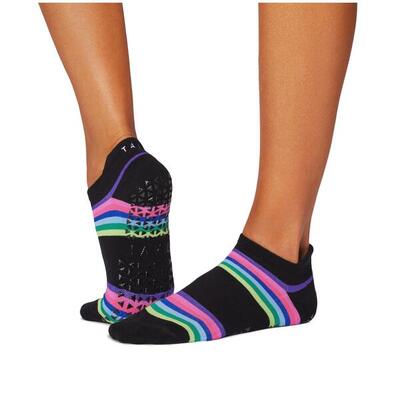 Tavi savvy yoga no-show grip socks - grijs/donkergrijs - gripsokken