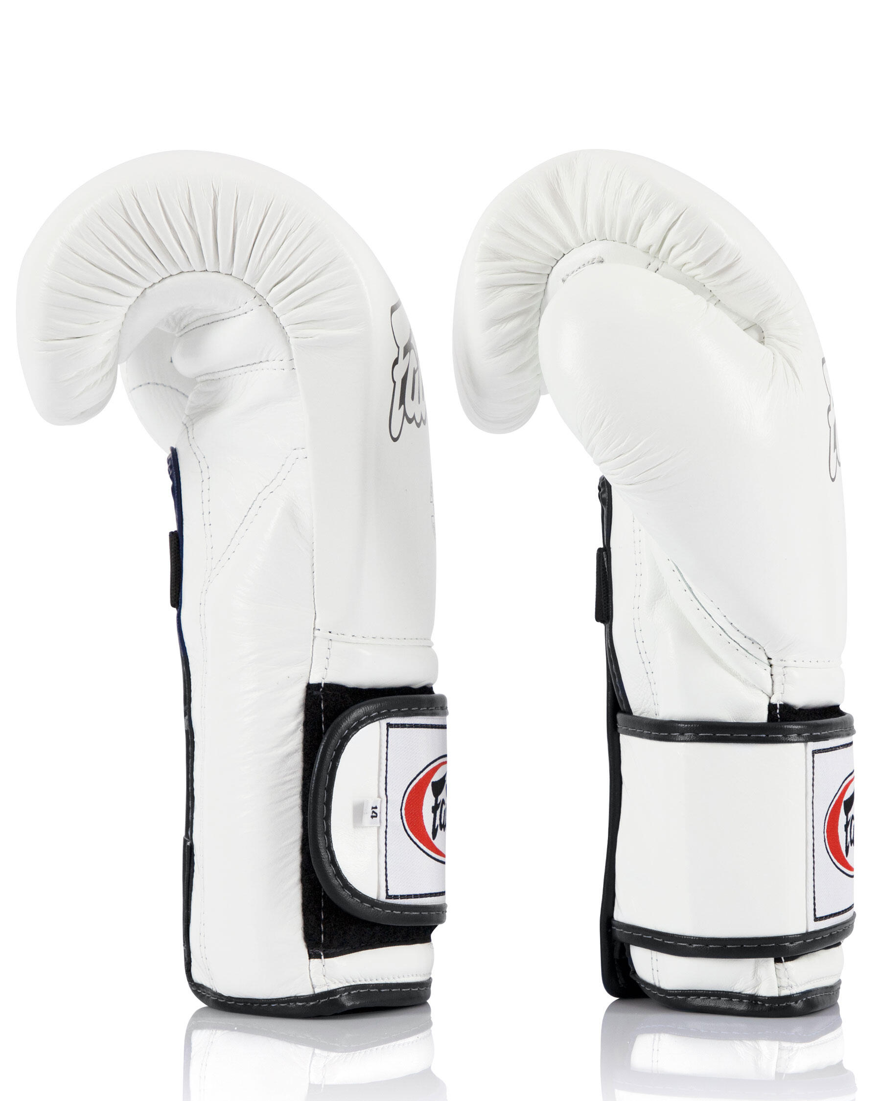 Boxen - Boxhandschuhe - Harte Polsterung - BGV9 - Weiß 2/4