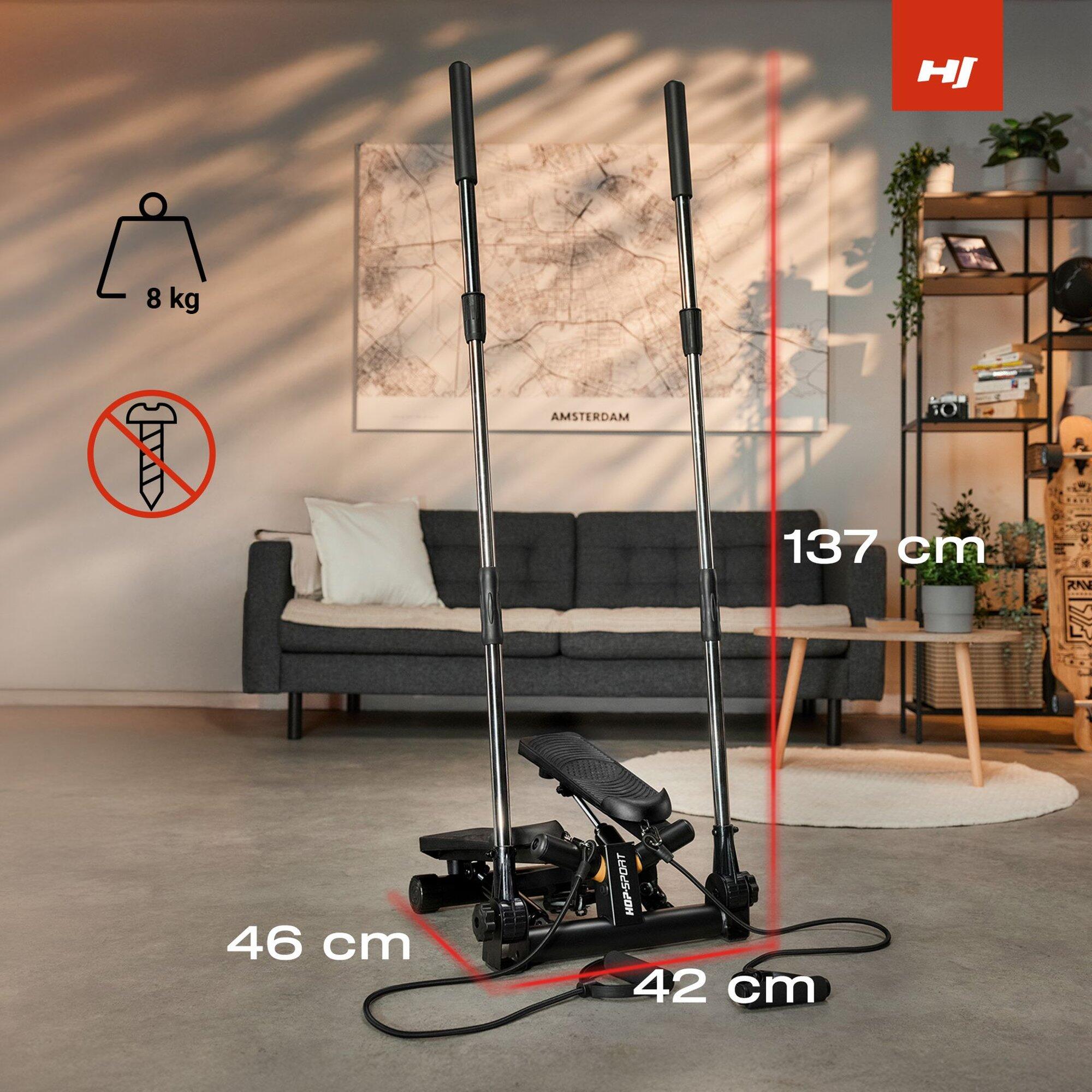 Stepper rotante con bracci HS-050S Norg nero 6/7