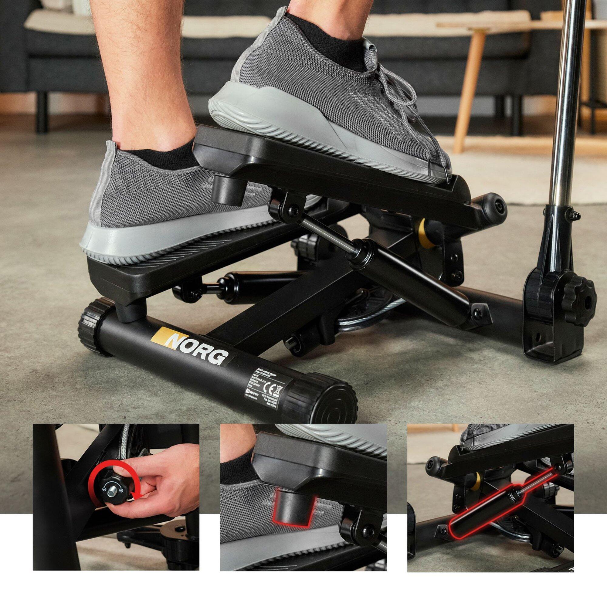Stepper rotante con bracci HS-050S Norg nero 4/7