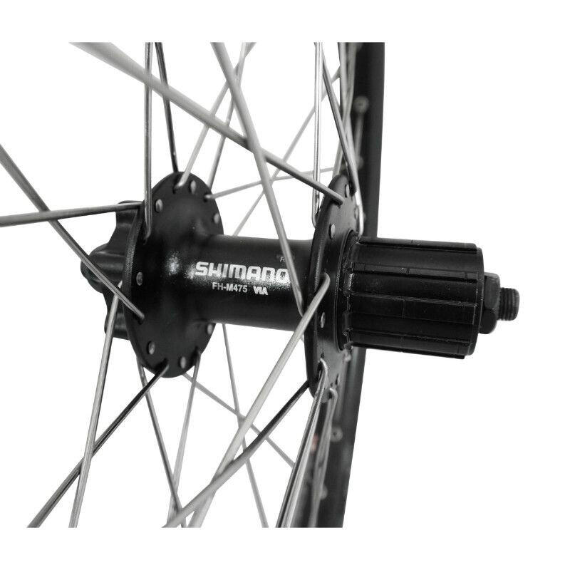 Laufrad- e-Bike Hinterrad doppelwandig mit Ösen Nabe 6 Loch Kassette (verstärkt) 4/4