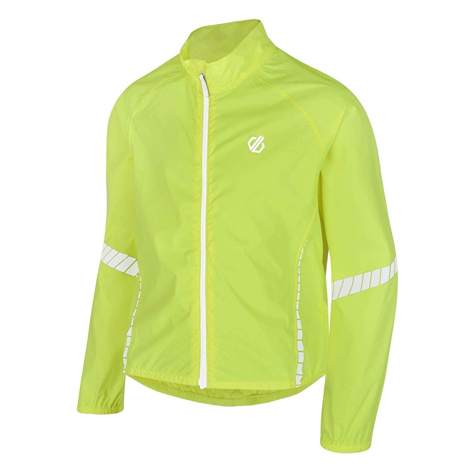 Childrens/Kids Cordial Reflective Cycling Shell Jacket (Fluro Yellow) 3/4