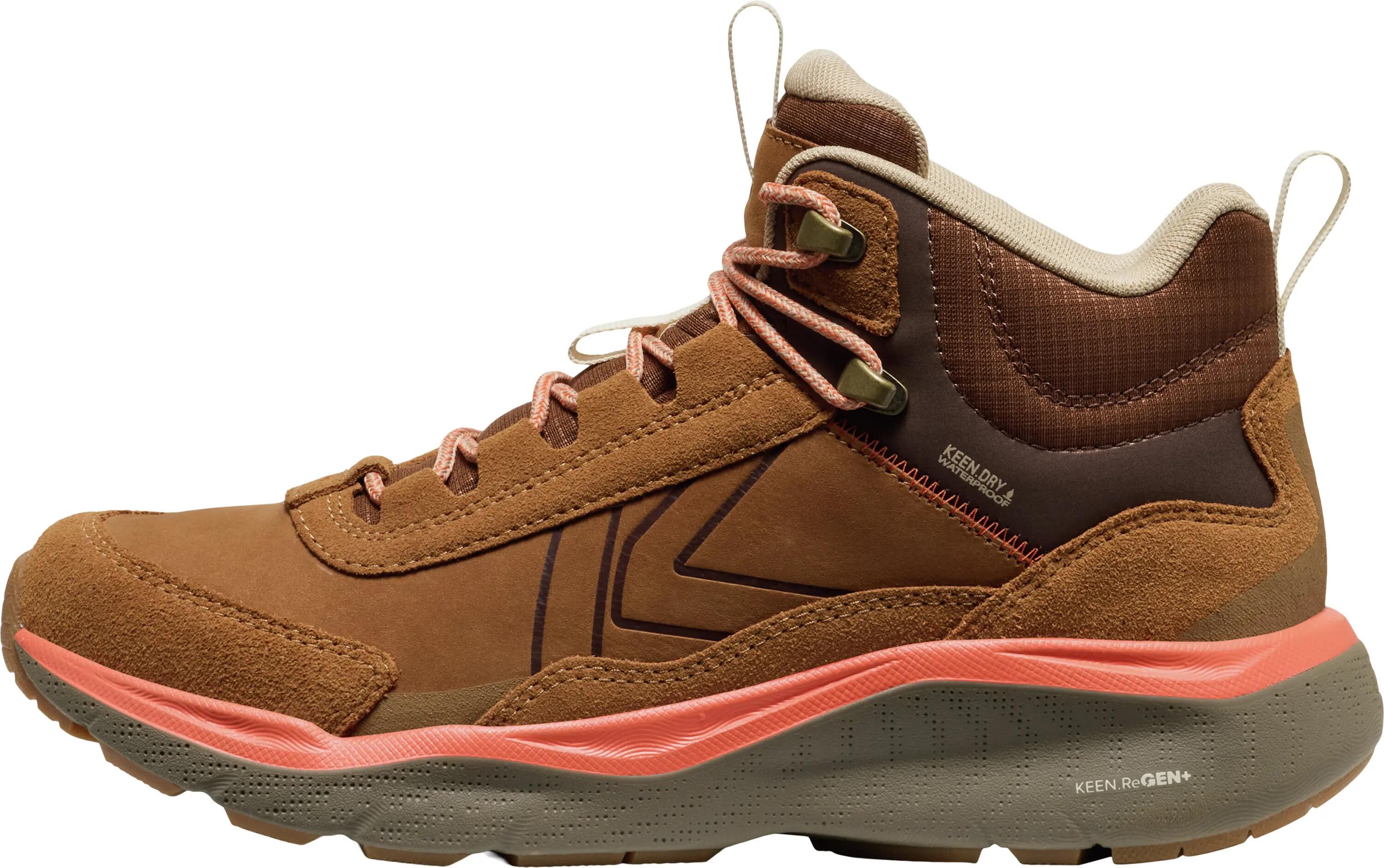 Donna LEIKI LEATHER MID WP W Scarpa da trekking Scoiattolo striato/Bisonte 2/7