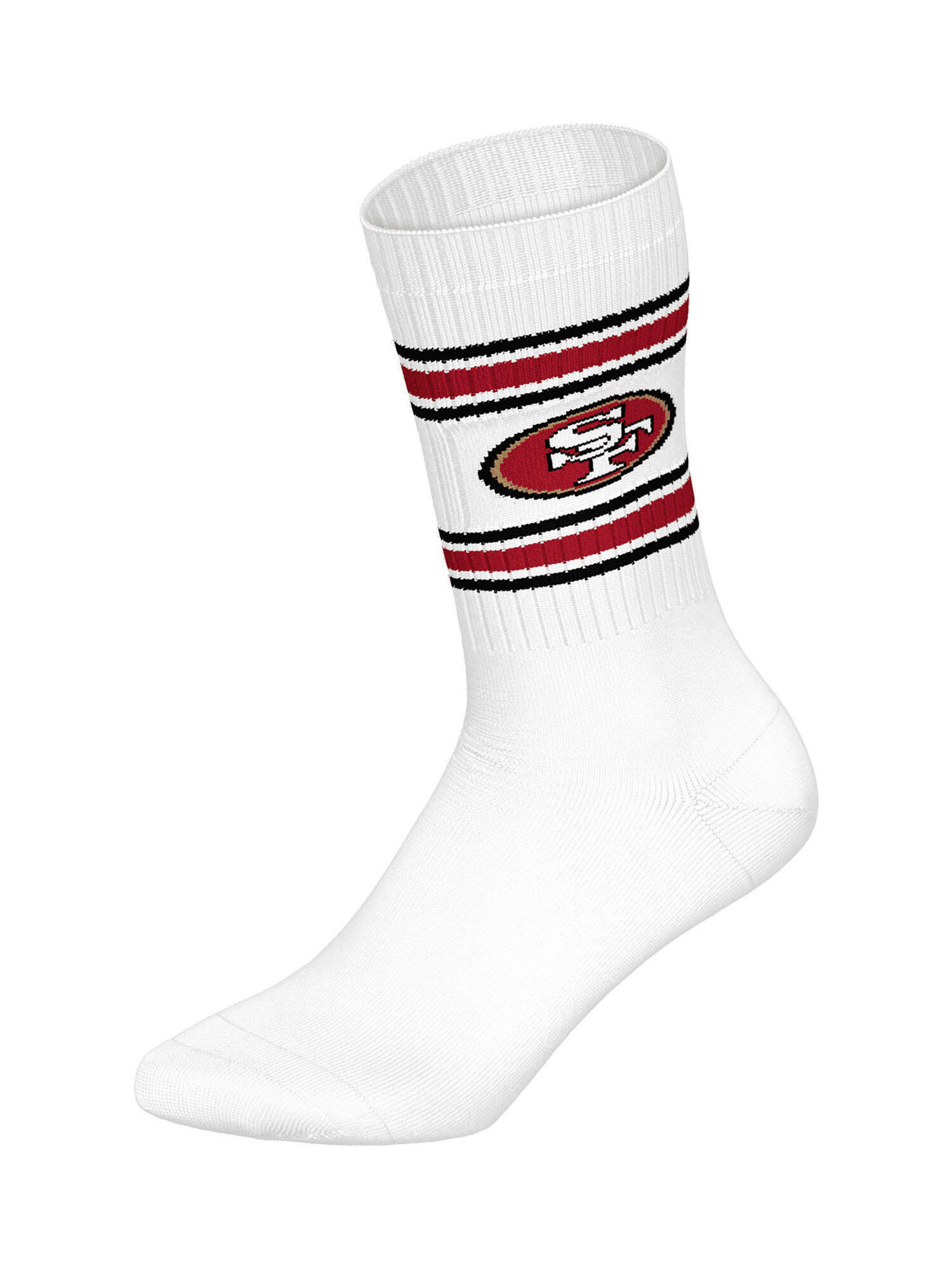 American Football Freizeitsocken atmungsaktiv unisex - San Francisco 49Ers Crew 2/4