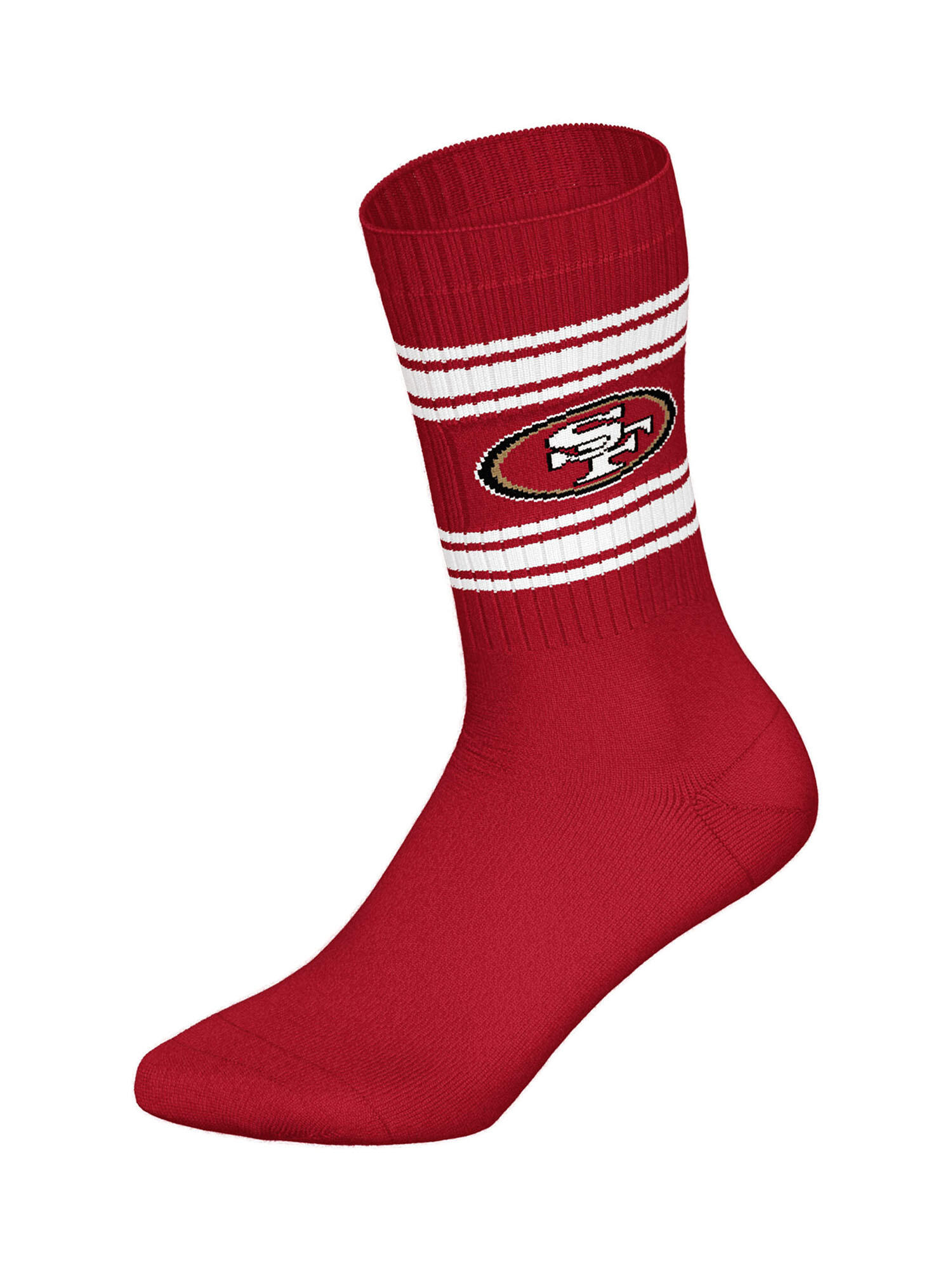 American Football Freizeitsocken atmungsaktiv unisex - San Francisco 49Ers Crew 4/4
