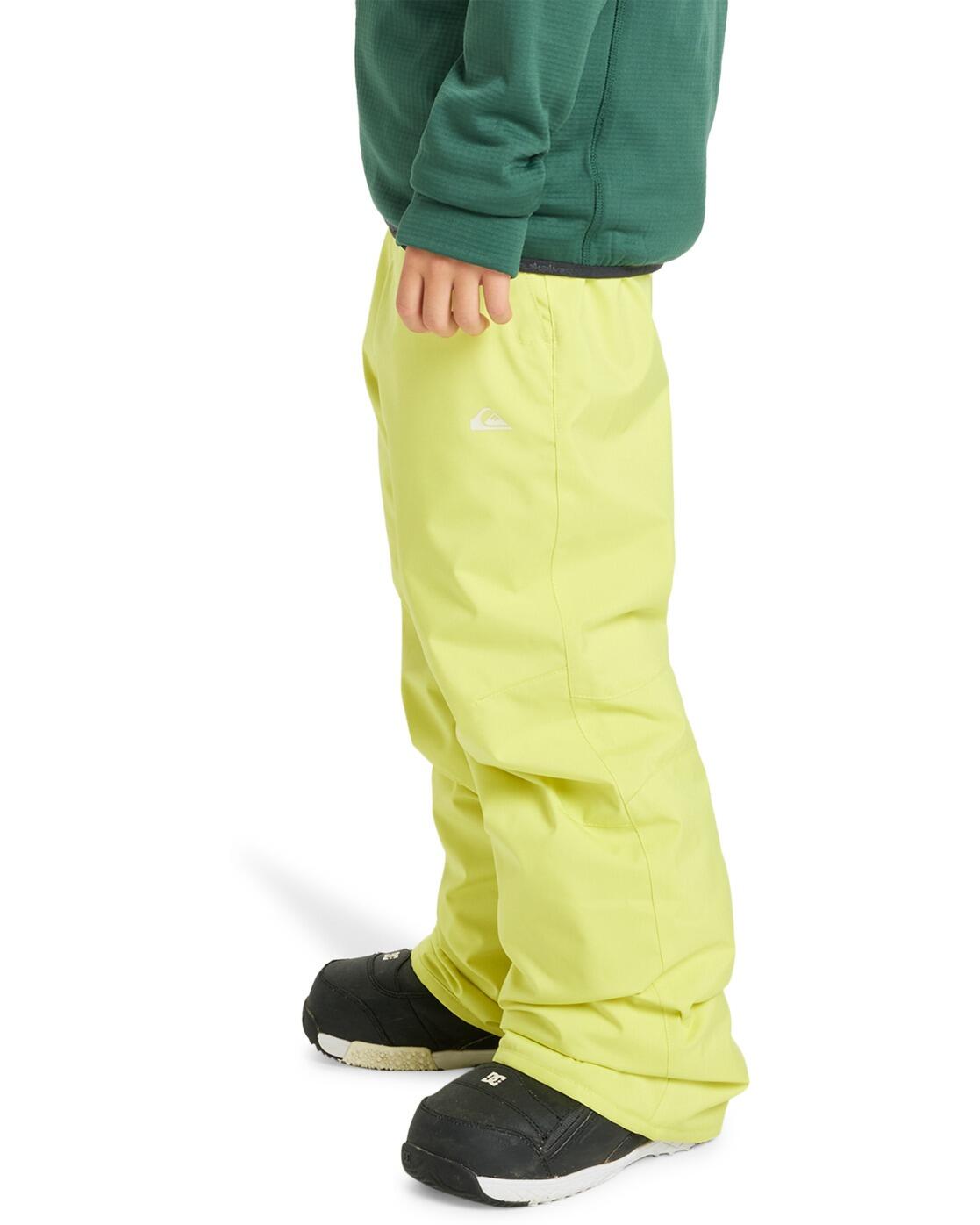 Pantalon de snow technique ESTATE Jaune Garçon 4/4