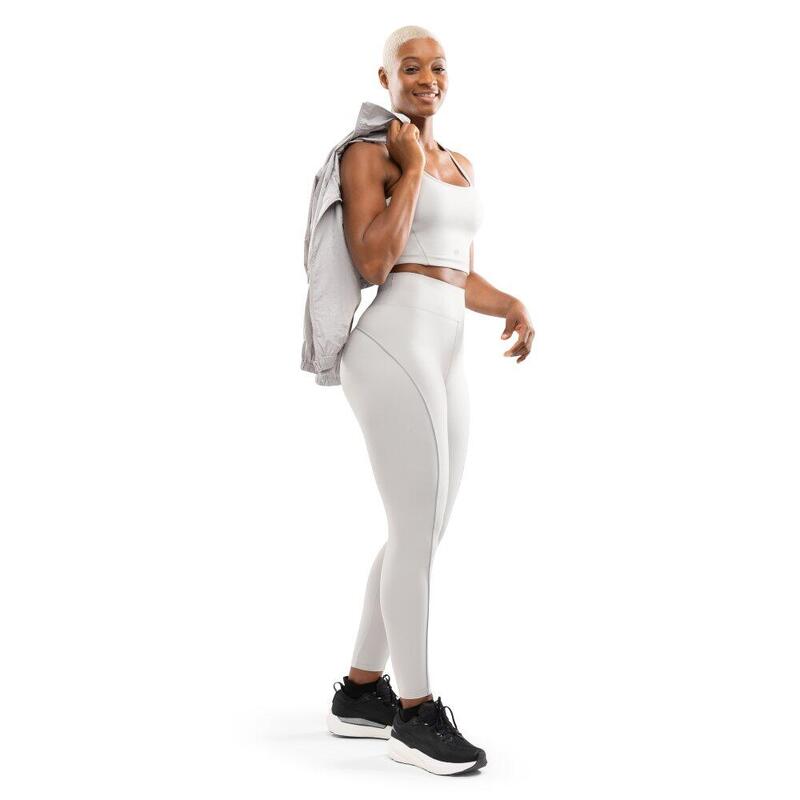 Sutien de alergare pentru femei Angkor Light Gray Gri