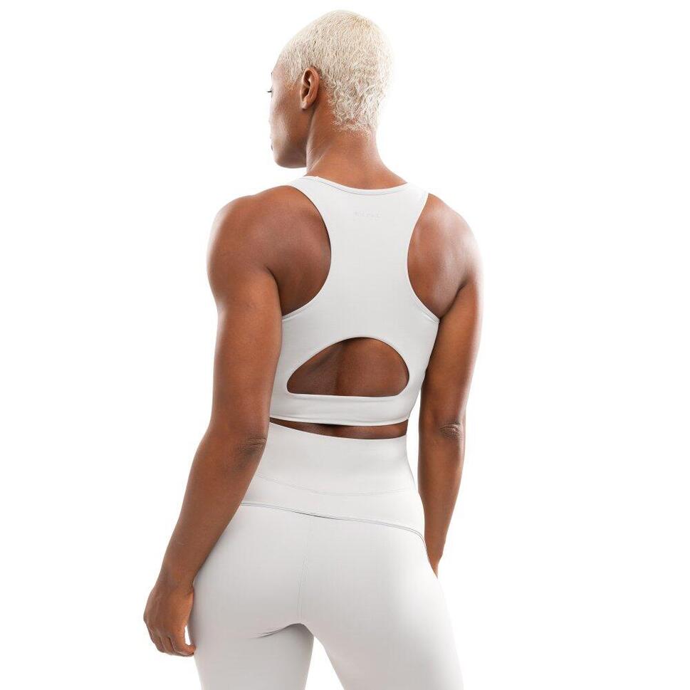 Damski sportowy stanik do biegania Siroko Angkor Light Gray