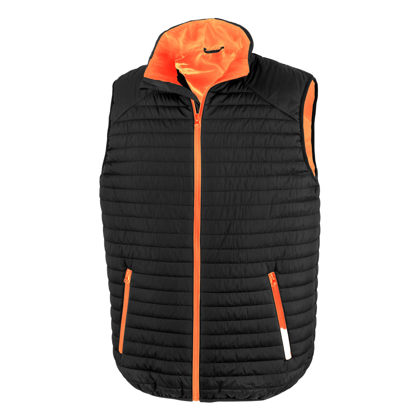 negro / naranja