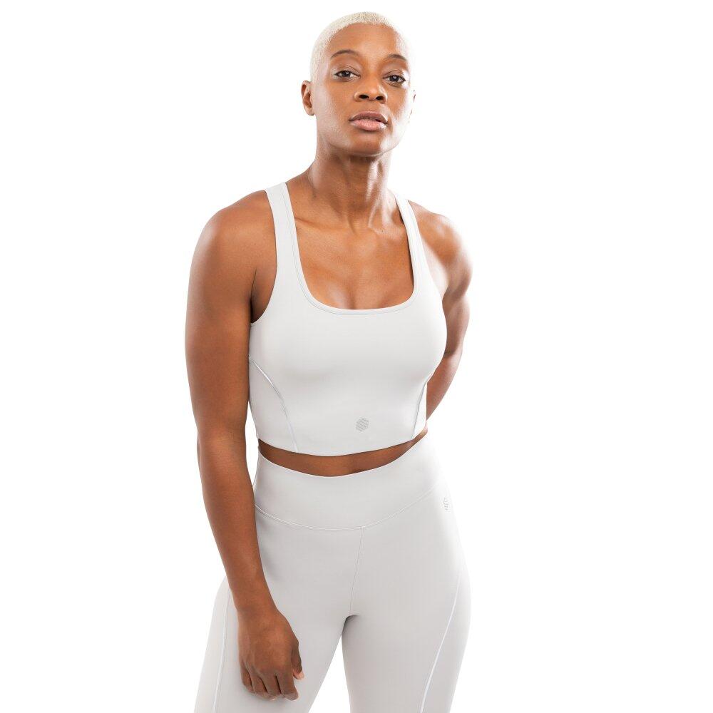 SIROKO Reggiseno da corsa da donna Angkor Light Gray Grigio