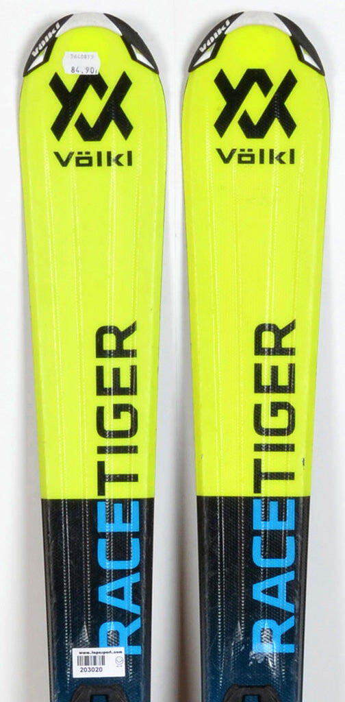 VOLKL RECONDITIONNE - Skis junior Völkl RACETIGER SL MOTION JR black/yellow - BON