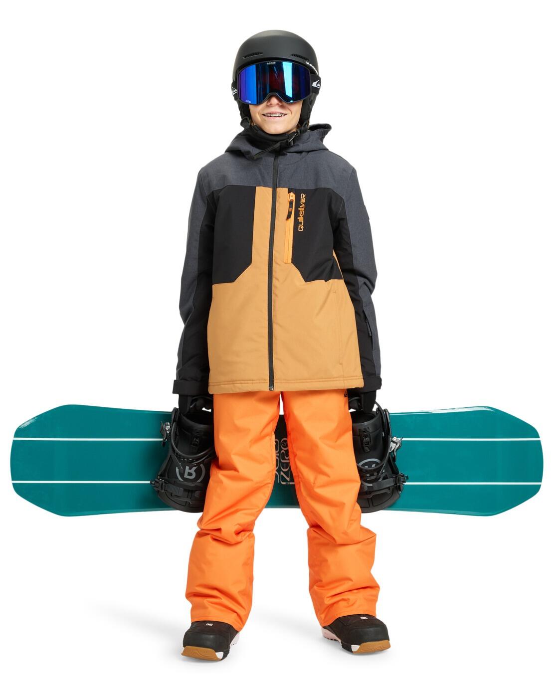 Veste de snow technique DAWSON Noir Garçon 3/4