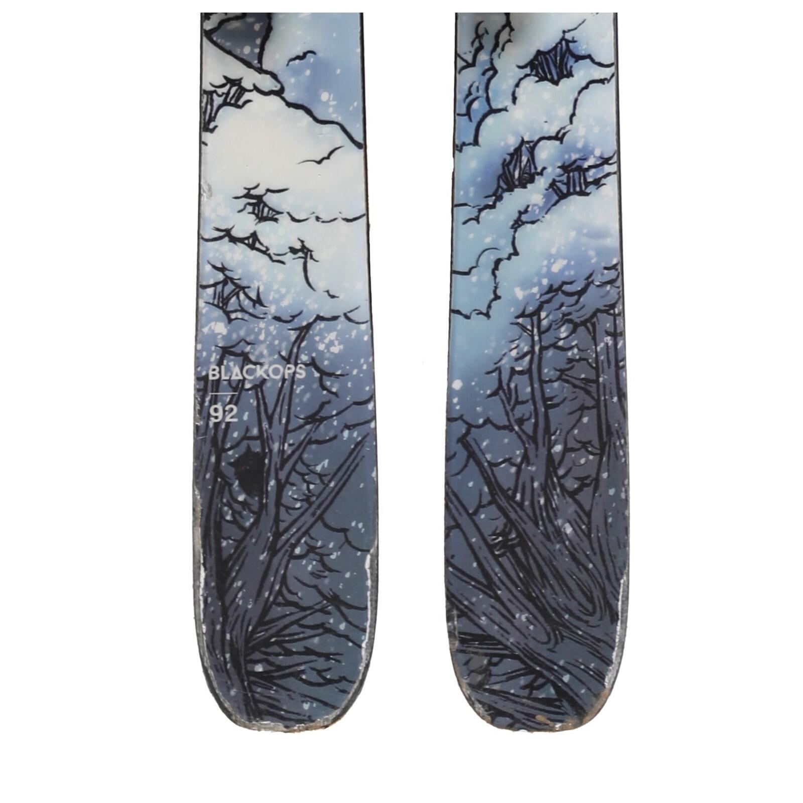 RECONDITIONNE - Ski Rossignol Blackops 92 + Fixations 4/5
