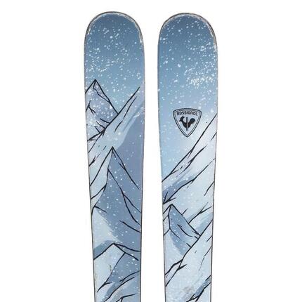 RECONDITIONNE - Ski Rossignol Blackops 92 + Fixations