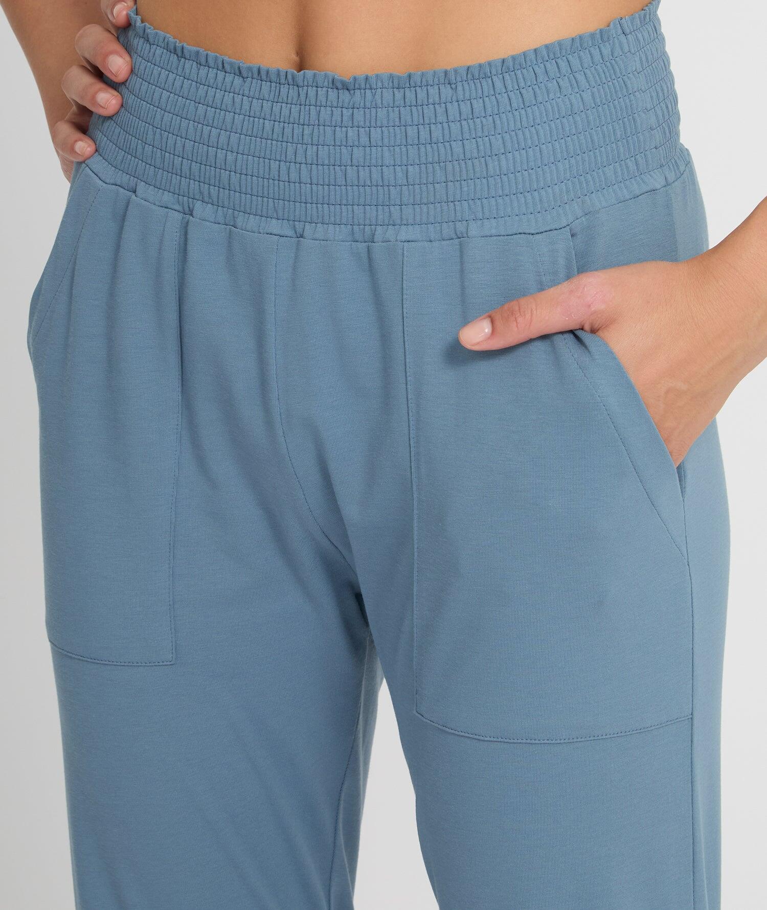 MORJIM - Pantalon fluide yoga 4/4