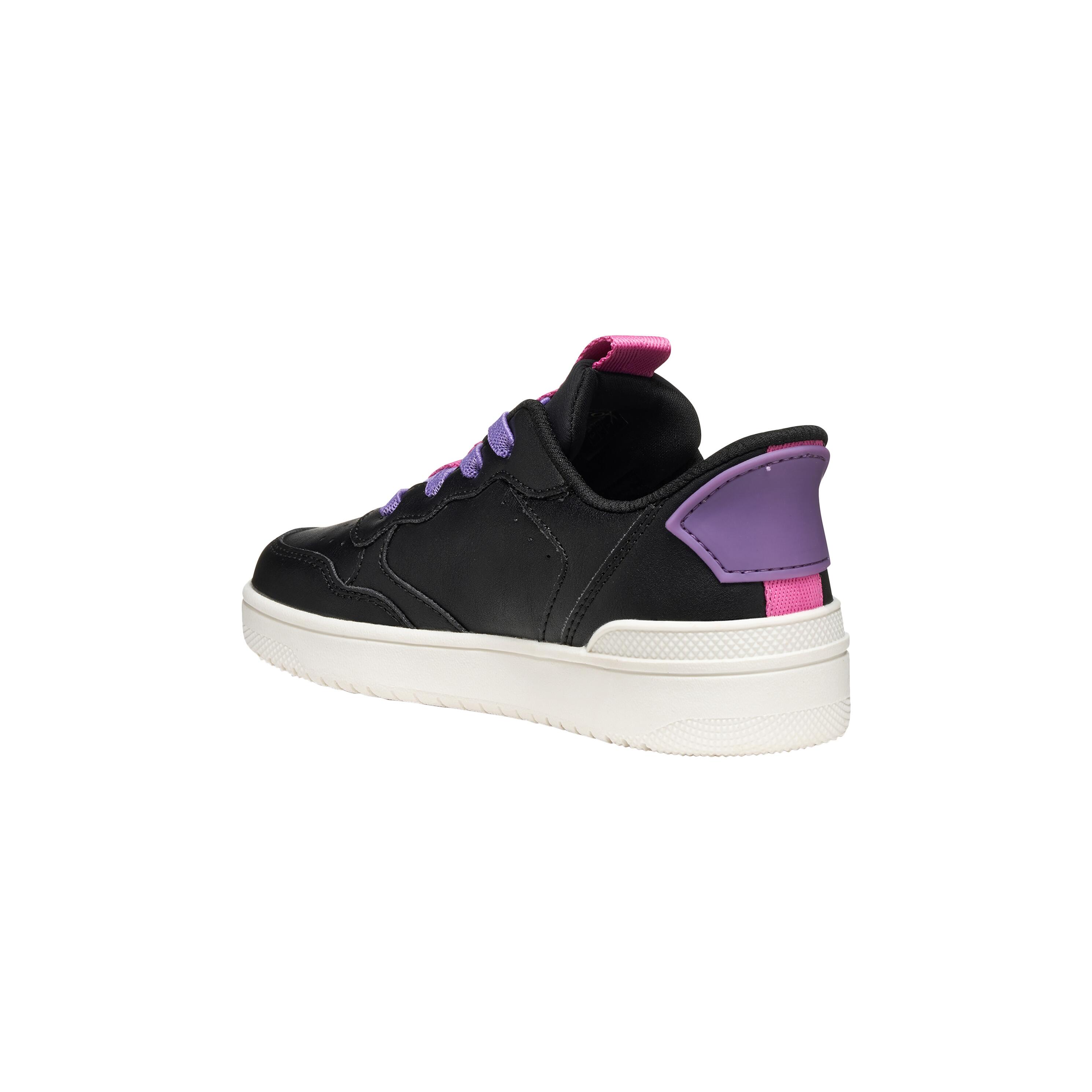 Basket Basse à Lacet Geox Enfant Washiba Fast In Geobuck 4/5