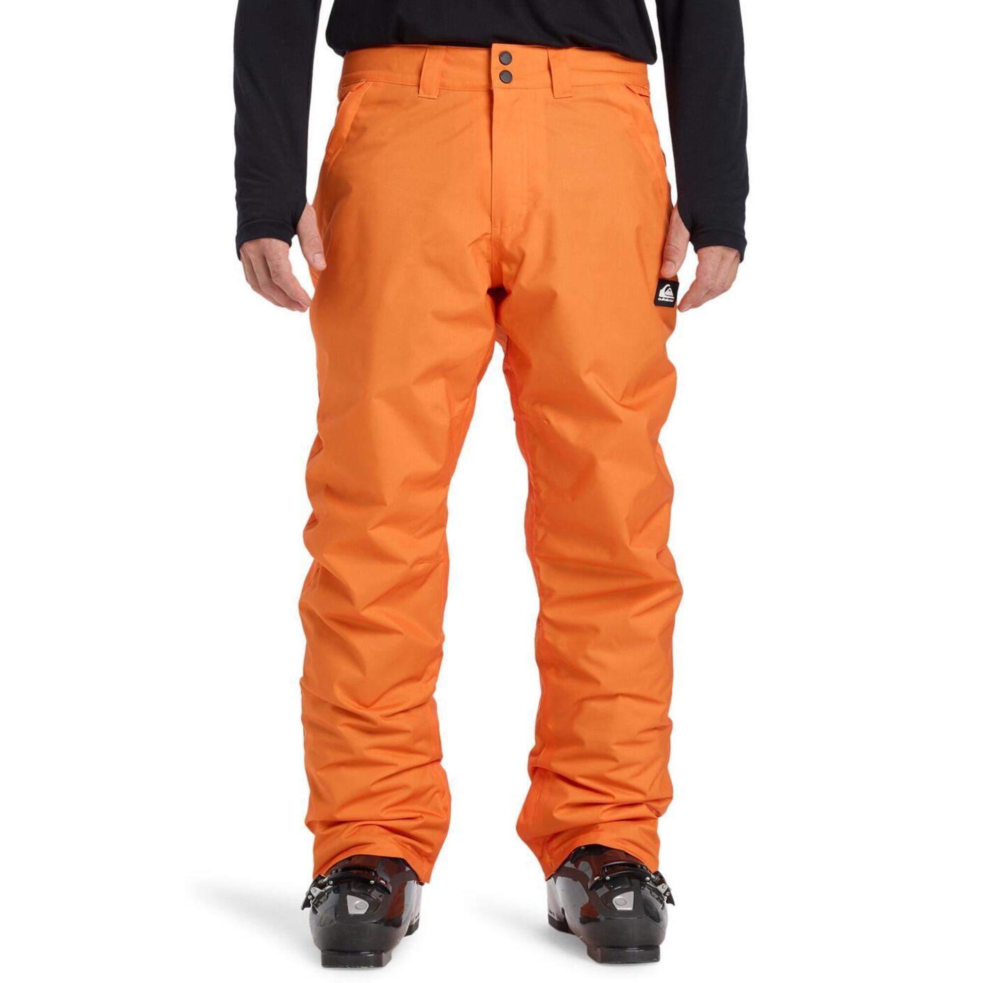 Quiksilver - Pantalon De Snow Technique Estate Orange Homme - Pantalon De Ski - Orange - Decathlon