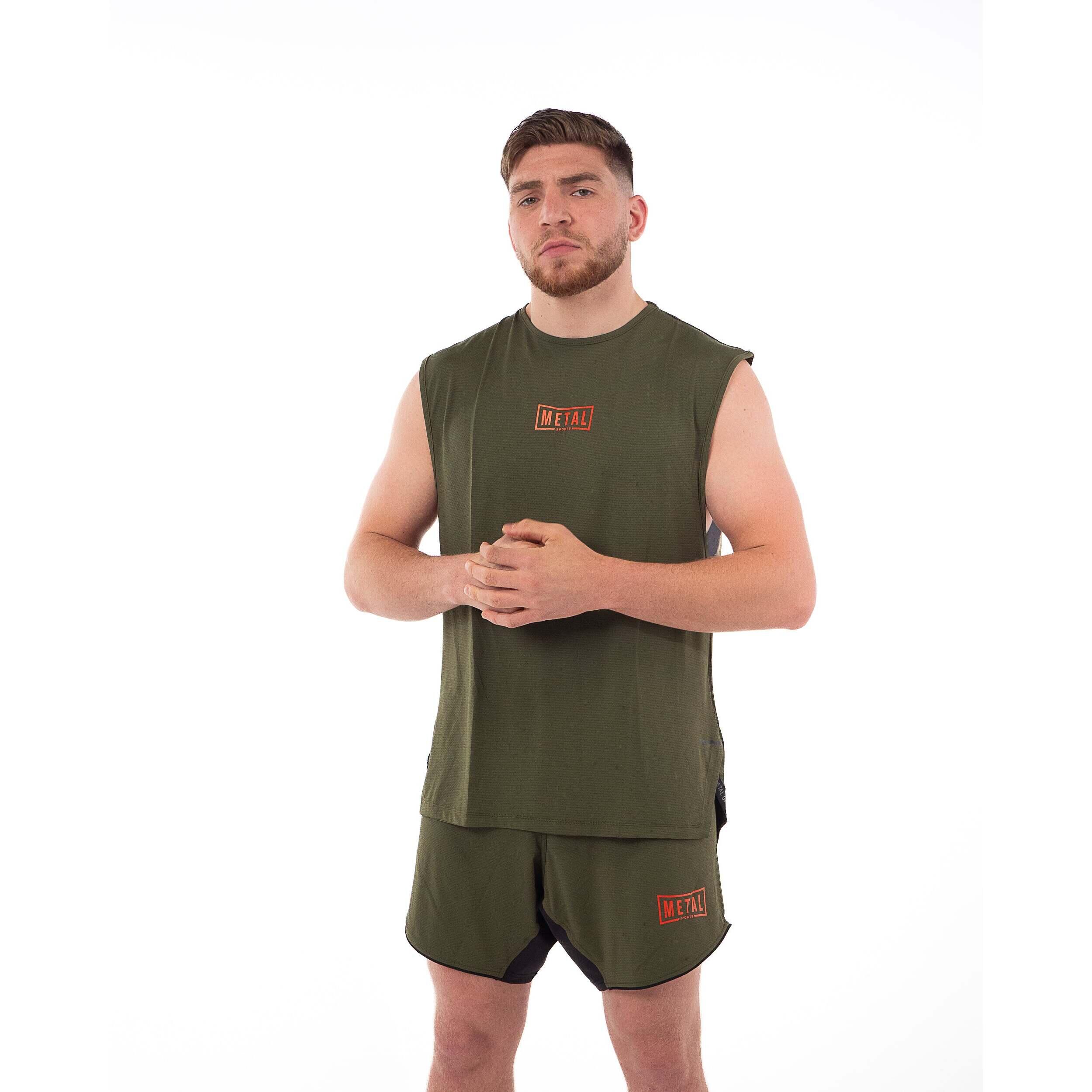 Metal Boxe - Débardeur Metal Boxe - Débardeur - Vert - Decathlon