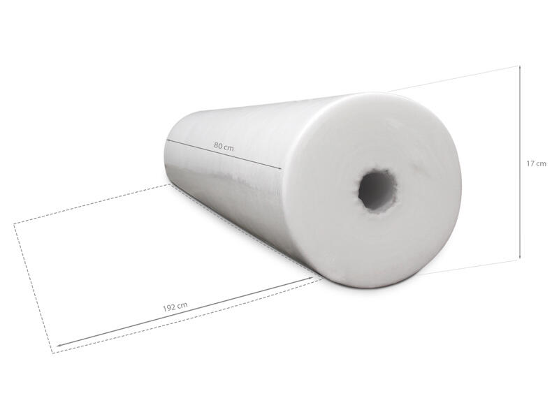 Lençóis descartáveis Wellcore rolo 18gr 2/5