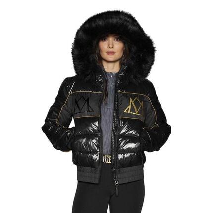 Daunenjacke mit Kapuze, Damen Mountain Horse Diamond