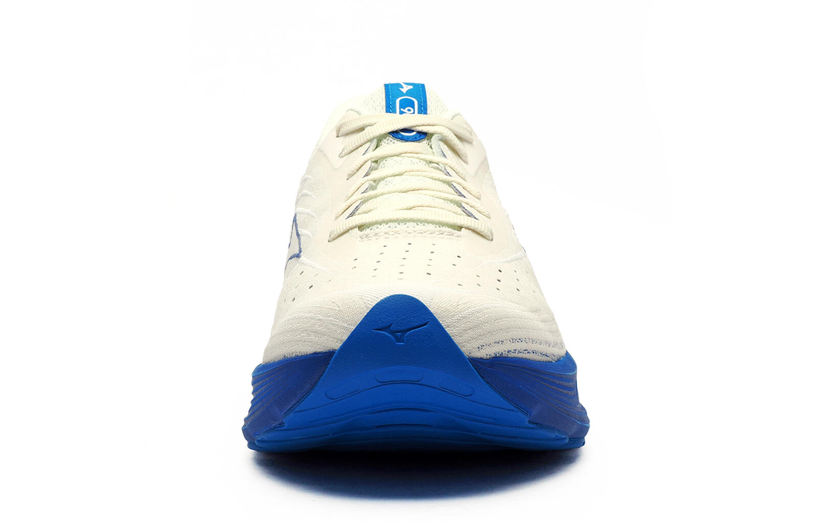 Mizuno Wave Skyrise 6 Loopscholen Wit En Blauw 5/5