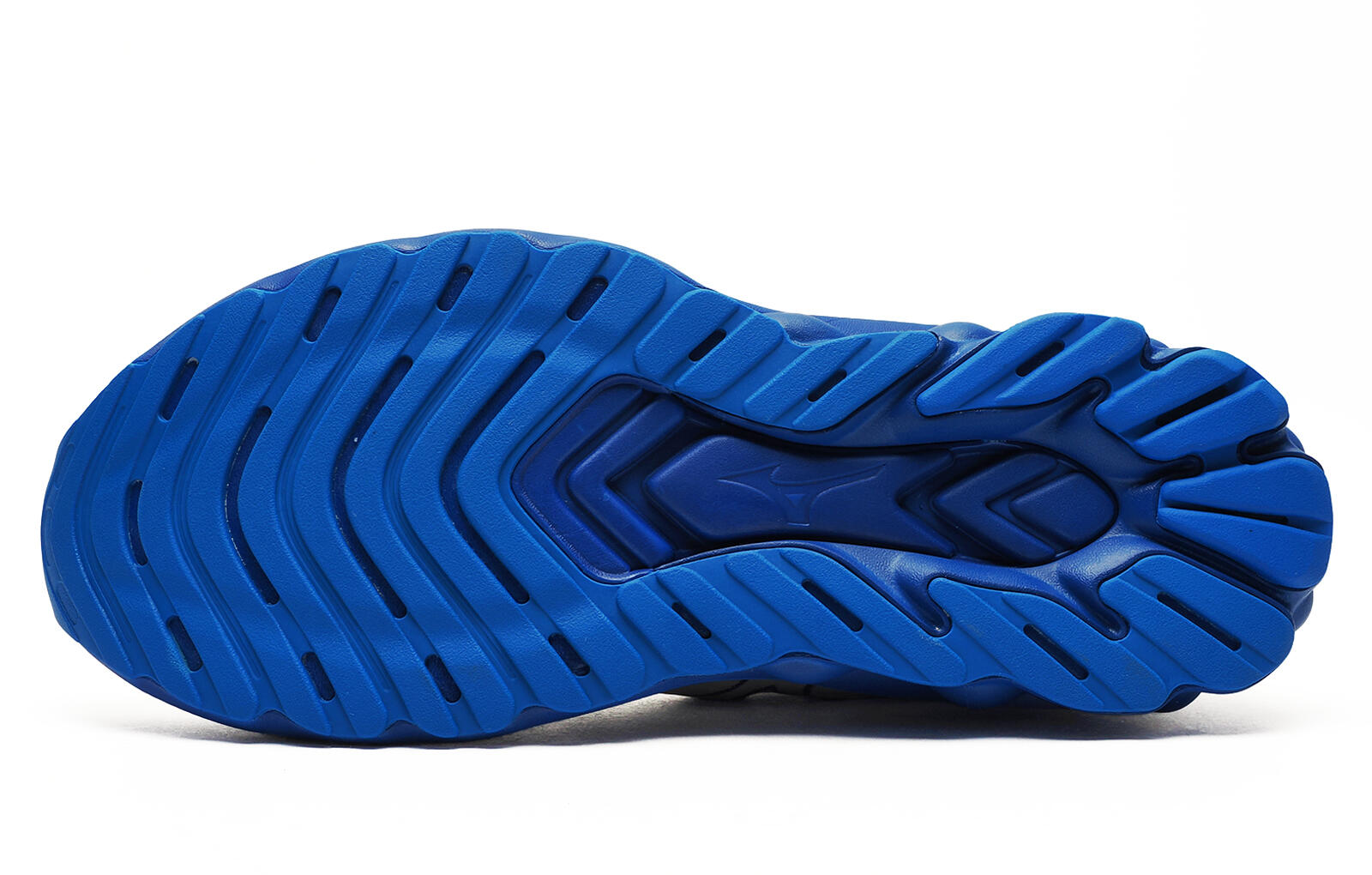 Mizuno Wave Skyrise 6 Loopscholen Wit En Blauw 4/5