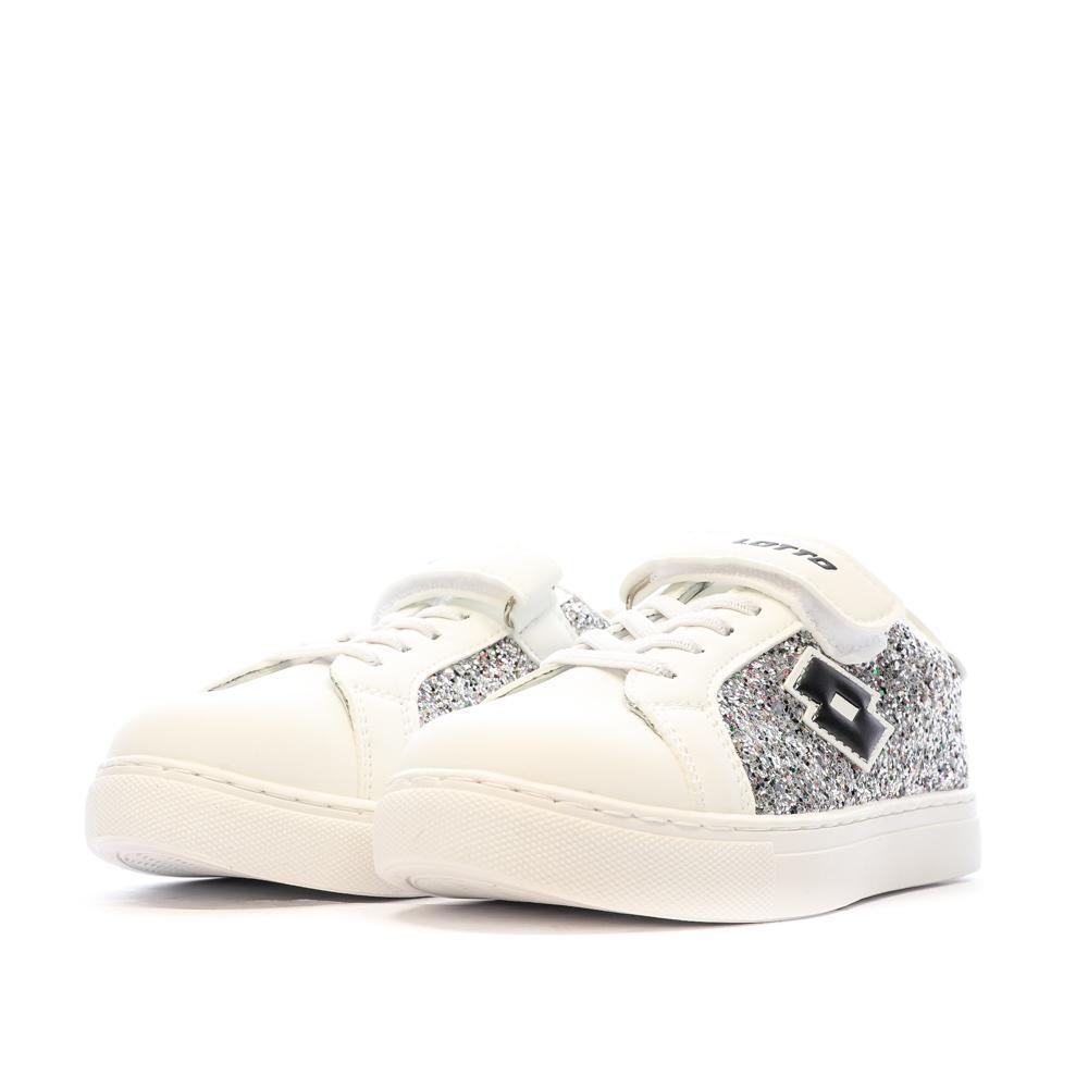 Zapatillas Blancas Niña Lotto Plaisance 6/7