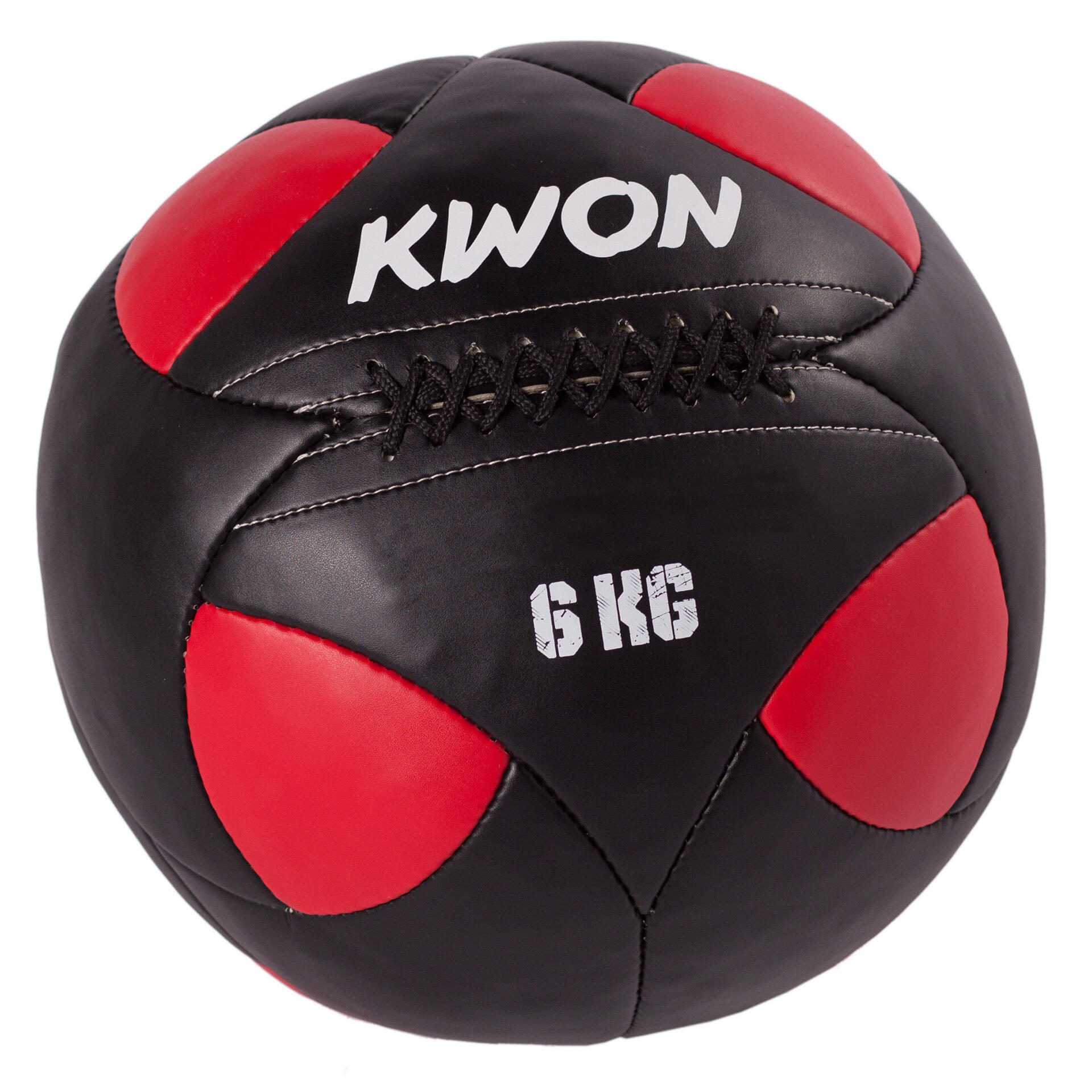 Kwon - Medecine Ball Kwon - Médecine Ball - Noir|rouge - 6 Kg - Decathlon