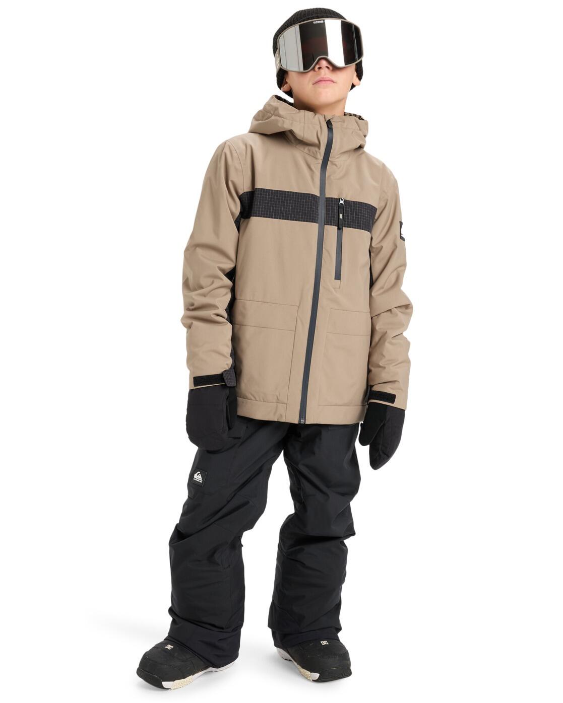 Veste de snow technique QUEST 20K Beige Garçon 3/4