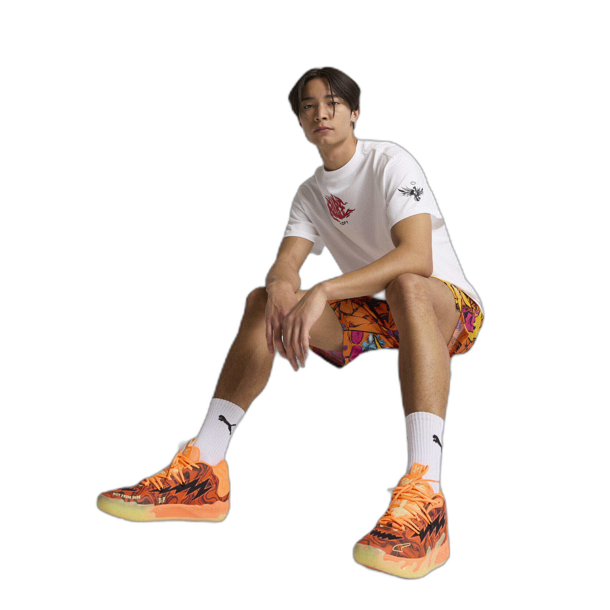 Scarpe basket Puma MB.03 Halloween 5/7