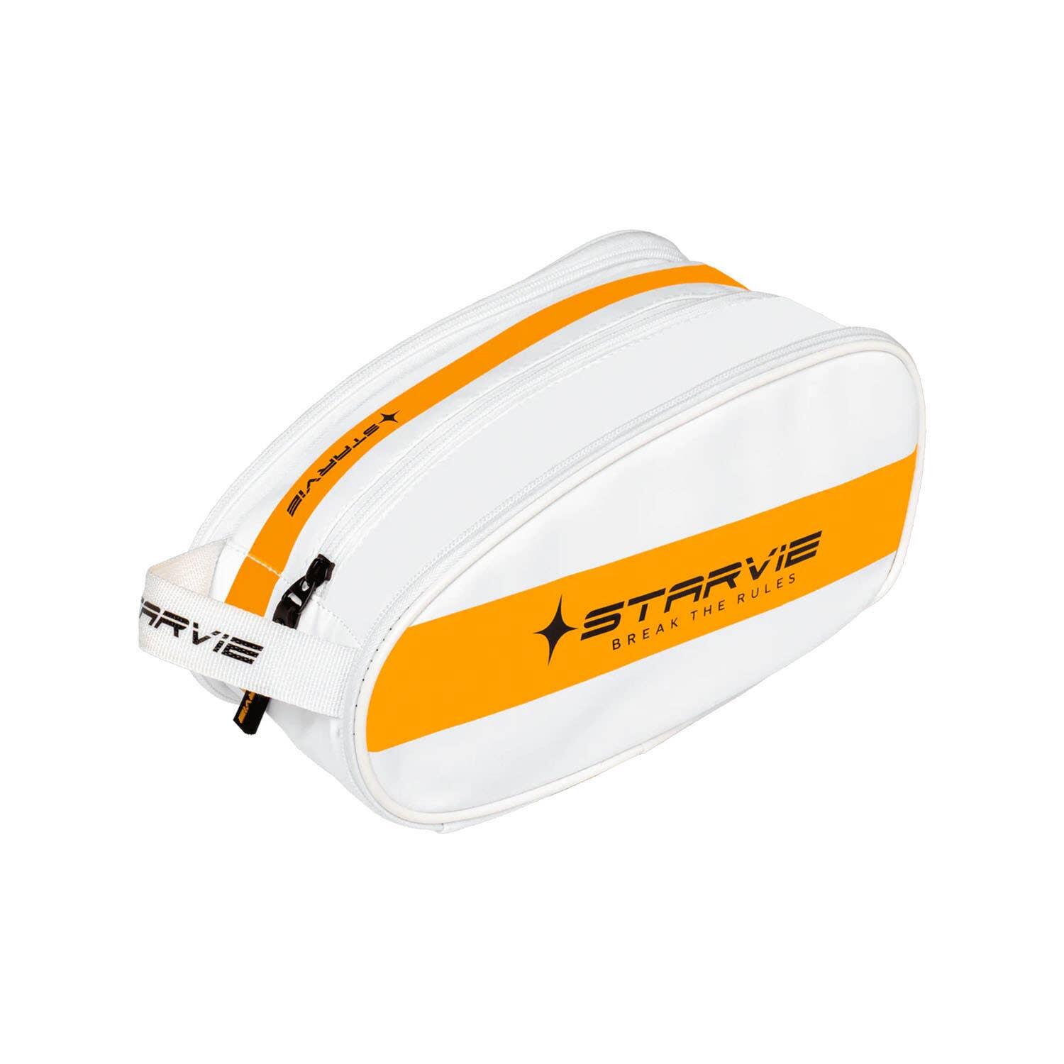 Neceser StarVie Skyline Blanco Naranja 3/4