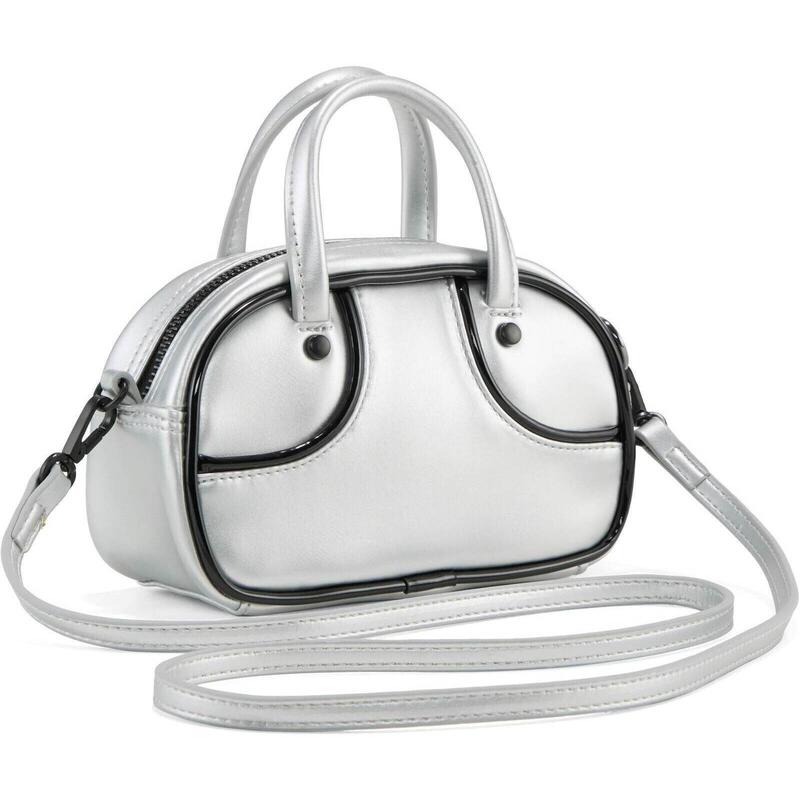 Geanta unisex Puma 1976 Metallic Micro Grip Bag Glacia 2.5L, Alb